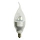 Candelabra LED flametip Bulb SKCC4.0DLED30F  by MaxLite (PACK OF 6)